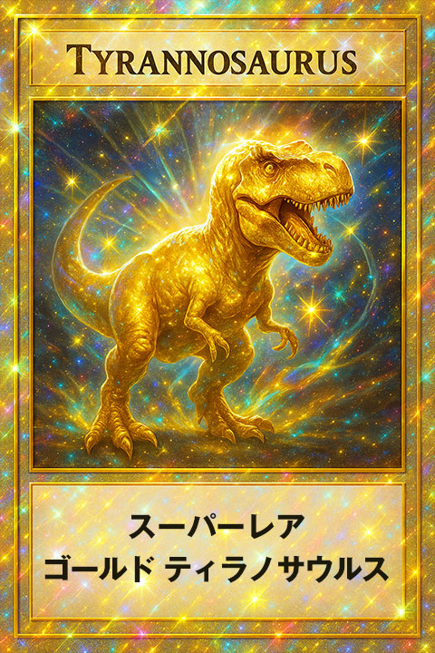 ゴールド ティラノサウルス