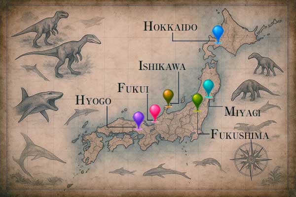 日本の恐竜のサムネイル